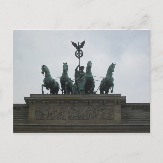 Cartão Postal Das Brandenburger Tor (Frente)
