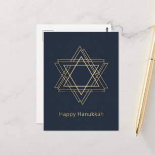 Cartão postal das Luzes de Hanukkah