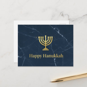 Cartão postal das Luzes de Hanukkah