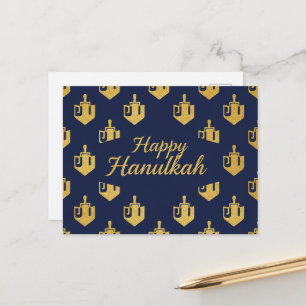 Cartão postal das Luzes de Hanukkah