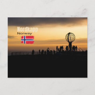Cartão Postal Das magische Nordkapp
