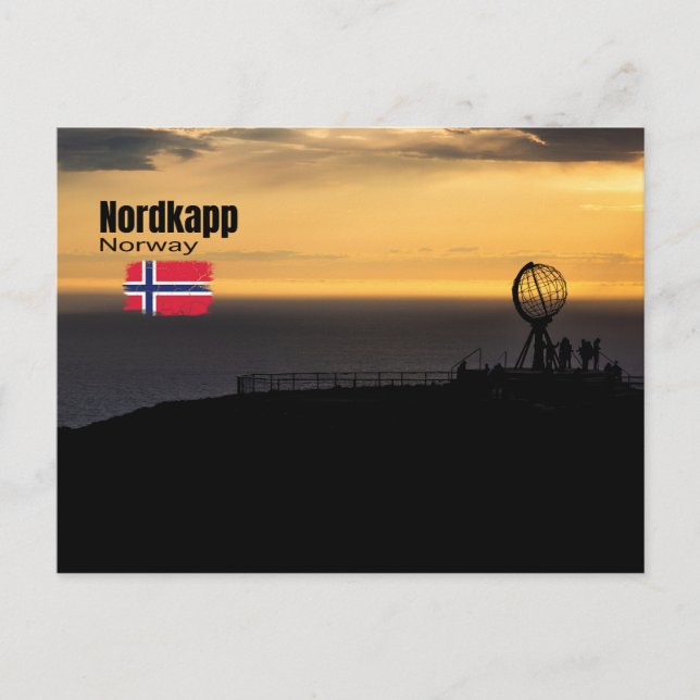 Cartão Postal Das magische Nordkapp (Frente)