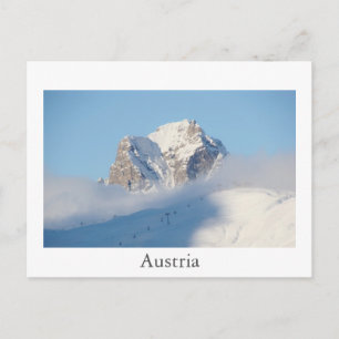 Cartão Postal das Montanhas da Áustria