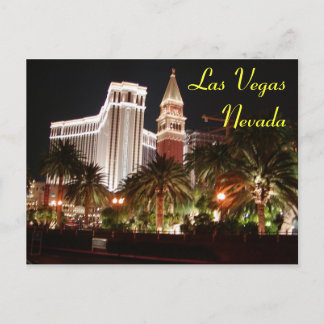 Cartão postal das noites de Vegas