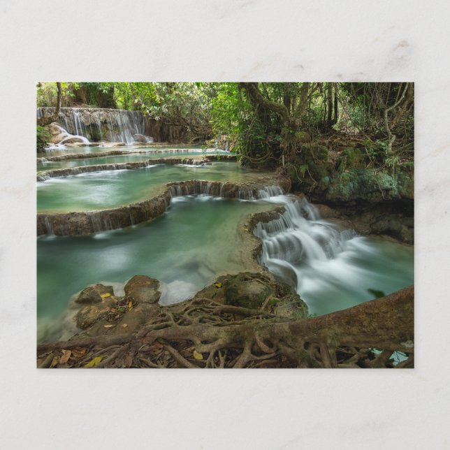 Cartão Postal das Piscinas da Cachoeira da Florest (Frente)