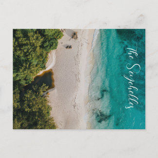 Cartão postal das Seicheles, África Oriental