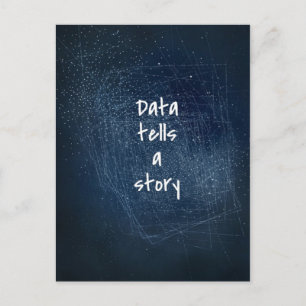 Cartão Postal Data conta uma história - Cartão-postal do Geek