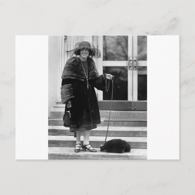 Cartão Postal Data Fedorenta, 1922 (Frente)