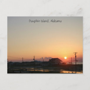 Cartão Postal Dauphin Island, Alabama Postcard