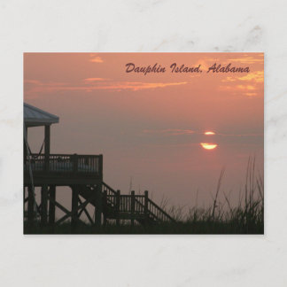 Cartão Postal Dauphin Island, Alabama Postcard