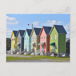 Cartão Postal Dauphin Island Houses, Alabama