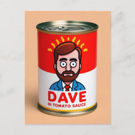 Cartão Postal Dave no molho de tomate