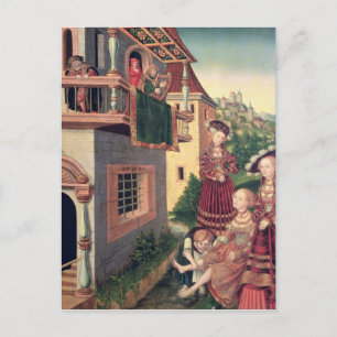 Cartão Postal David e Bathsheba, 1528