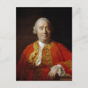 Cartão Postal David Hume de Allan Ramsay (1766)