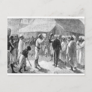 Cartão Postal David Livingstone do 'Como Encontrei Livingstone'