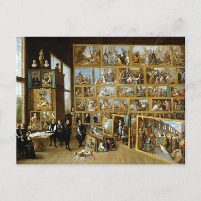 Cartão Postal David Teniers the Younger The Art Collection (A co (Frente)