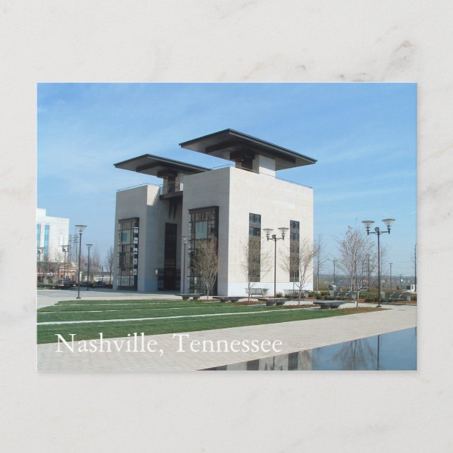 Cartão Postal Davidson County Observation Deck (Frente)