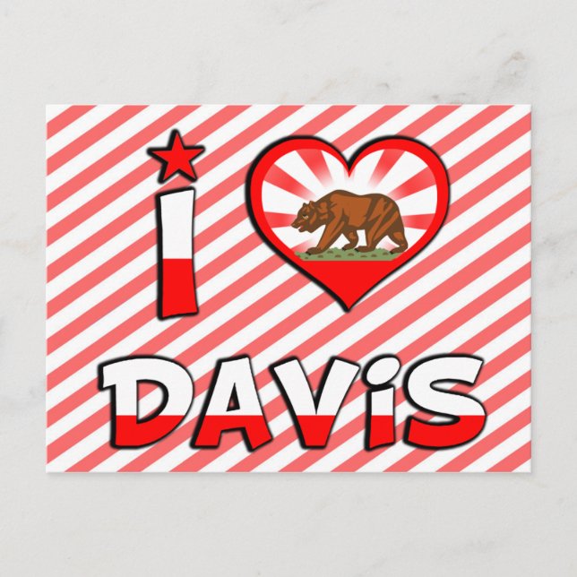 Cartão Postal Davis, CA (Frente)