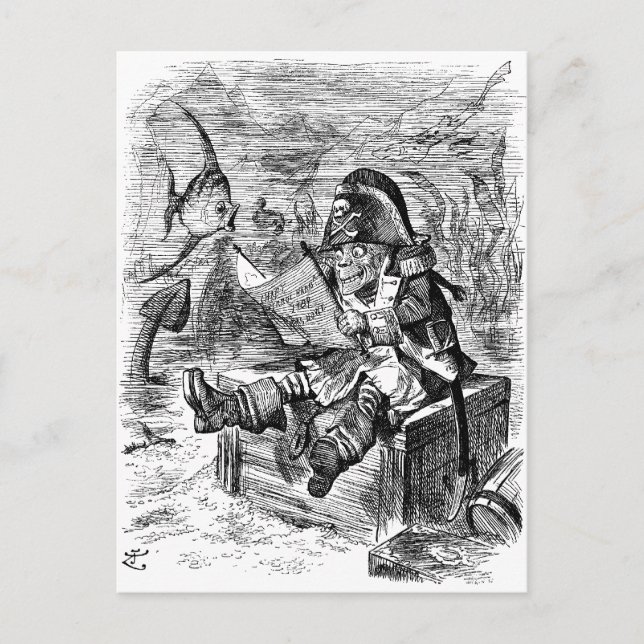 Cartão Postal Davy Jones' Locker (Frente)