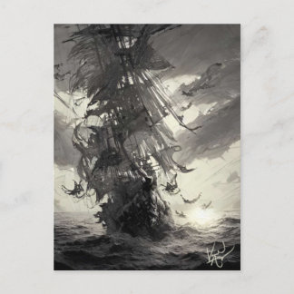 Cartão Postal Davy Jones Locker