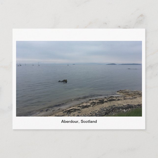 Cartão Postal Dawn em Aberdour (Frente)