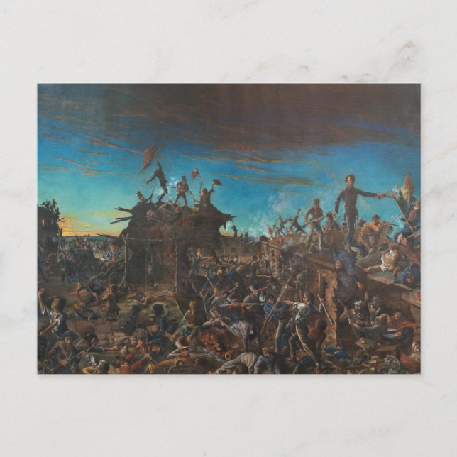 Cartão Postal Dawn no Álamo (Frente)