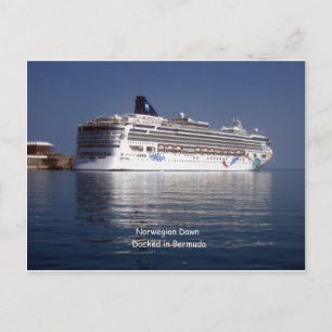 Cartão Postal Dawn Norueguês nas Bermudas