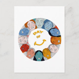 Cartão Postal Day of Happiness 