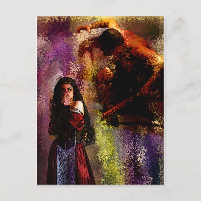 CARTÃO POSTAL DAYMARE ~ O TOPO (Frente)