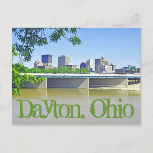 Cartão Postal Dayton, Ohio, EUA