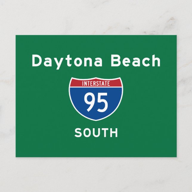 Cartão Postal Daytona Beach 95 (Frente)
