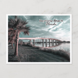 CARTÃO POSTAL DAYTONA BEACH FLORIDA