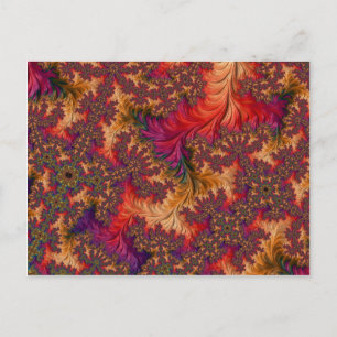 Cartão Postal Dazzling Fractal