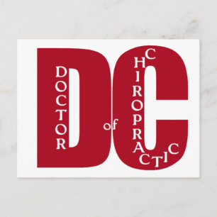 Cartão Postal DC Big Red DOCUP DE MEDICINA QUIROPRÁTICA