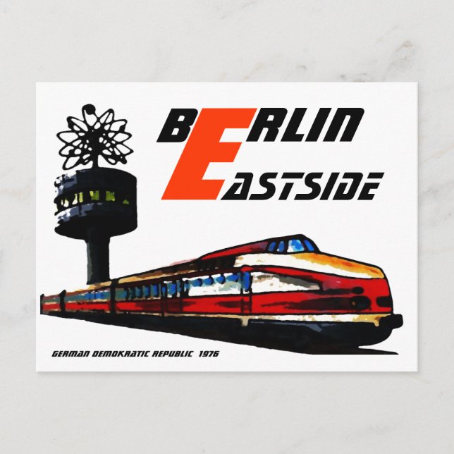 Cartão Postal DDR Postkarte (Frente)