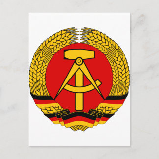 Cartão Postal DDR Wappen