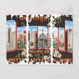 Cartão postal de 3 caixas sujas