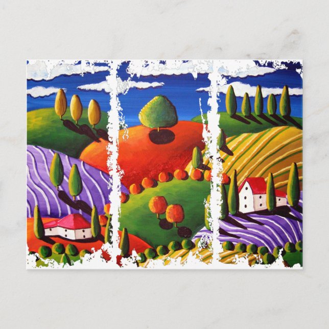 Cartão postal de 3 caixas sujas (Frente)