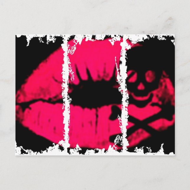 Cartão postal de 3 caixas sujas (Frente)