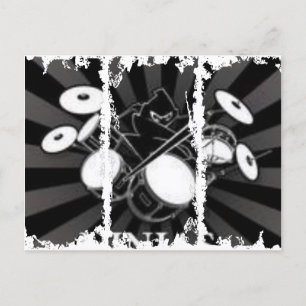 Cartão postal de 3 caixas sujas