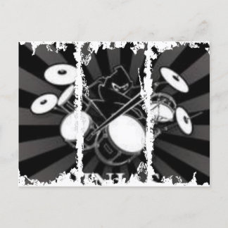 Cartão postal de 3 caixas sujas