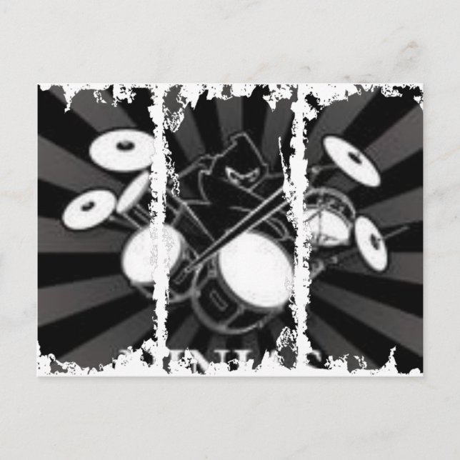 Cartão postal de 3 caixas sujas (Frente)