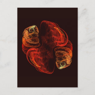 Cartão postal de Abstrato de Metamorfose