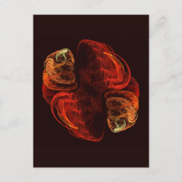 Cartão postal de Abstrato de Metamorfose