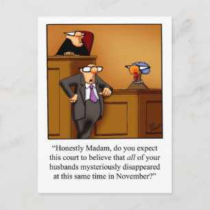 Cartão postal de Ação de Graças Engraçado na Turqu