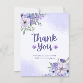 Cartão postal de agradecimento