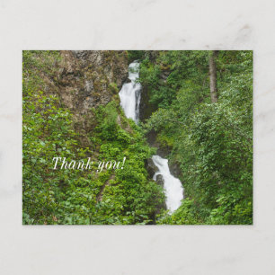 Cartão Postal de Agradecimento Pintado da Thunderb