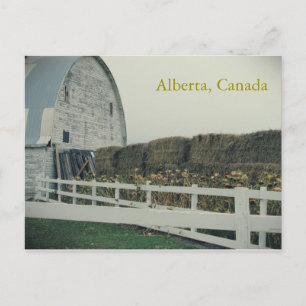 Cartão postal de Alberta Rural