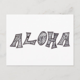 Cartão postal de Aloha