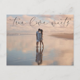 Cartão postal de Alteração de Anúncio de Casamento